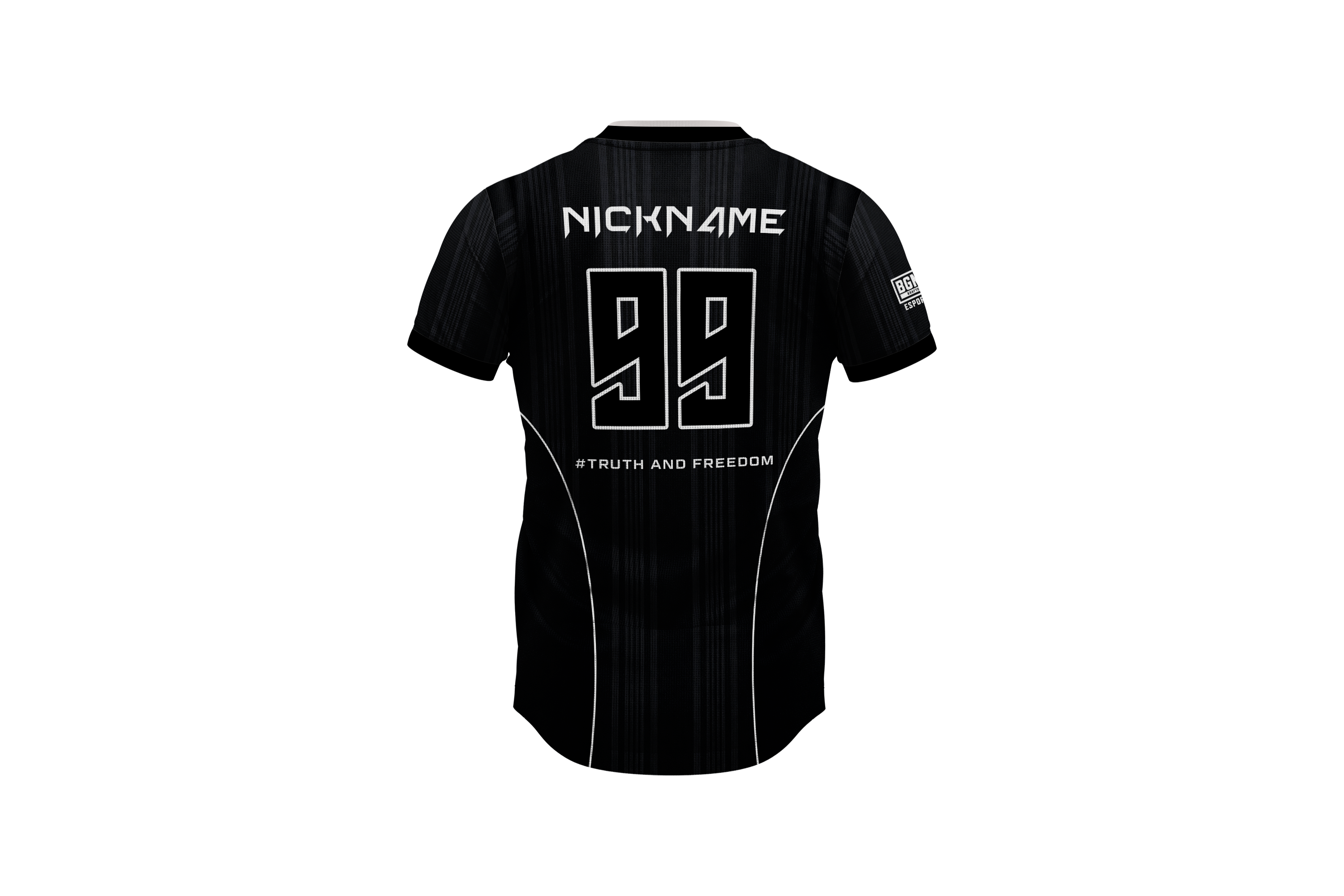 Create Your Gaming Jersey – Name, Number, Logo & Flag