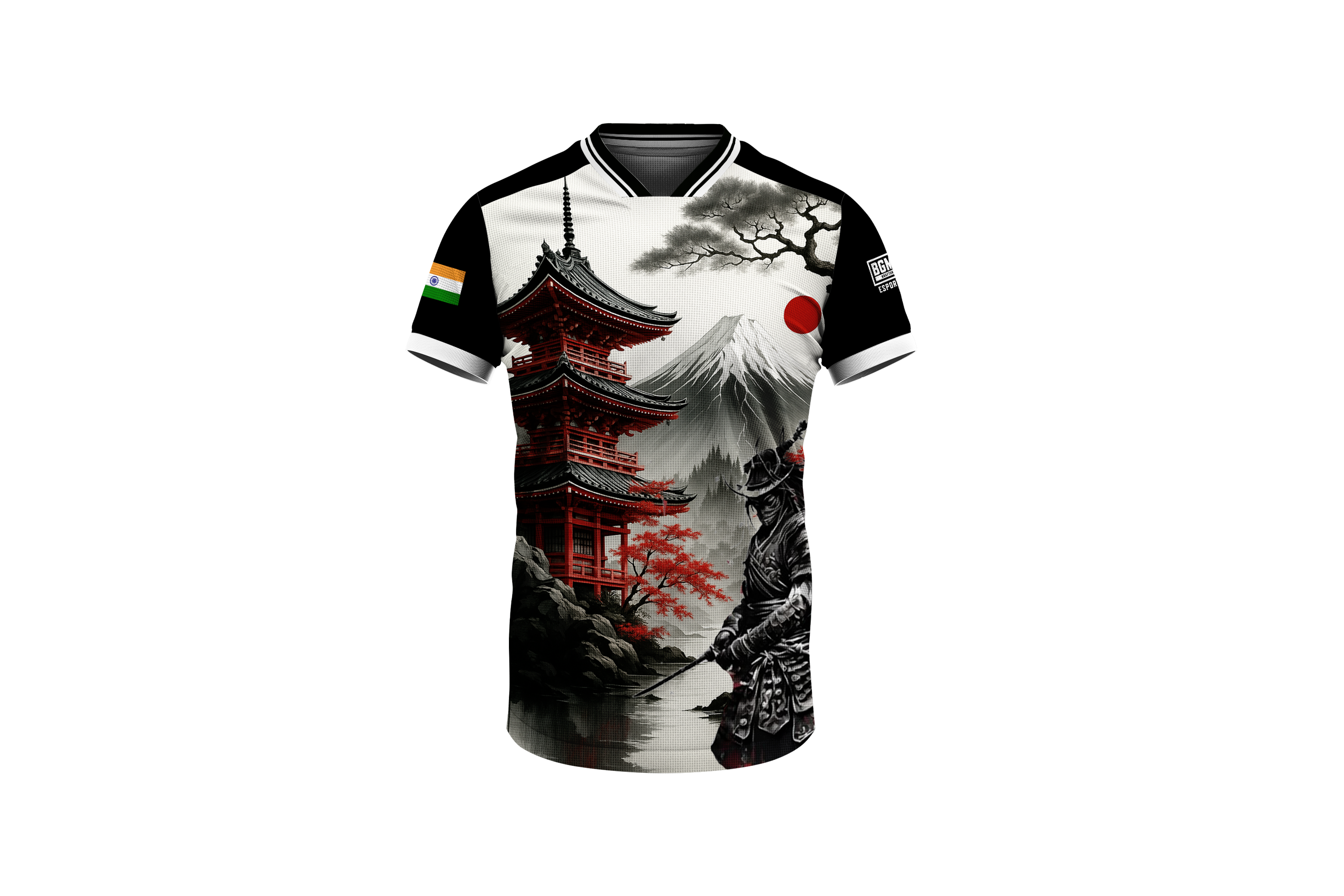Samurai Japanese Theme Custom Esports Jersey – Edit Colors, Text & Logos