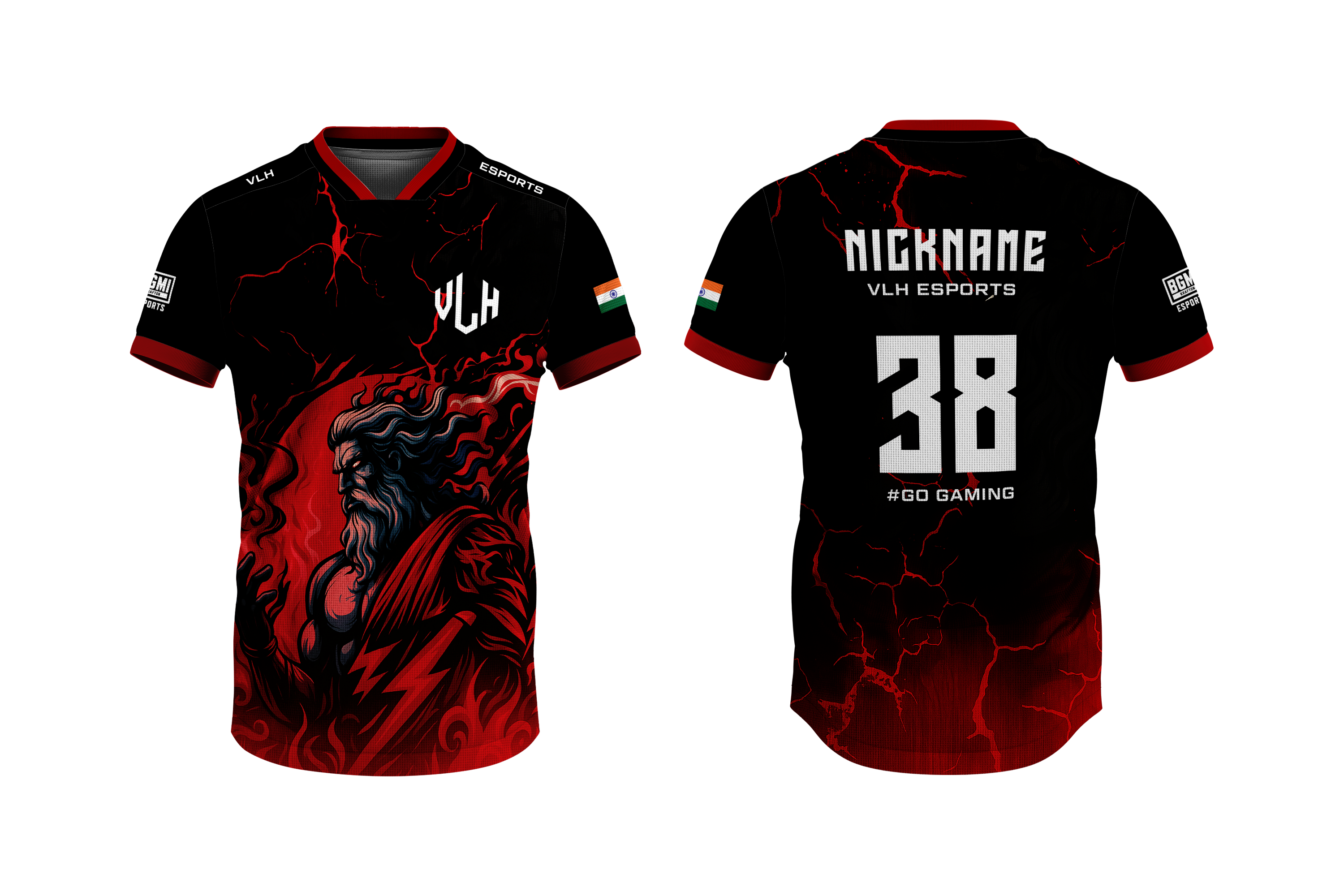 VLH Esports Jersey – Make Any Changes You Want, Fully Customization Available