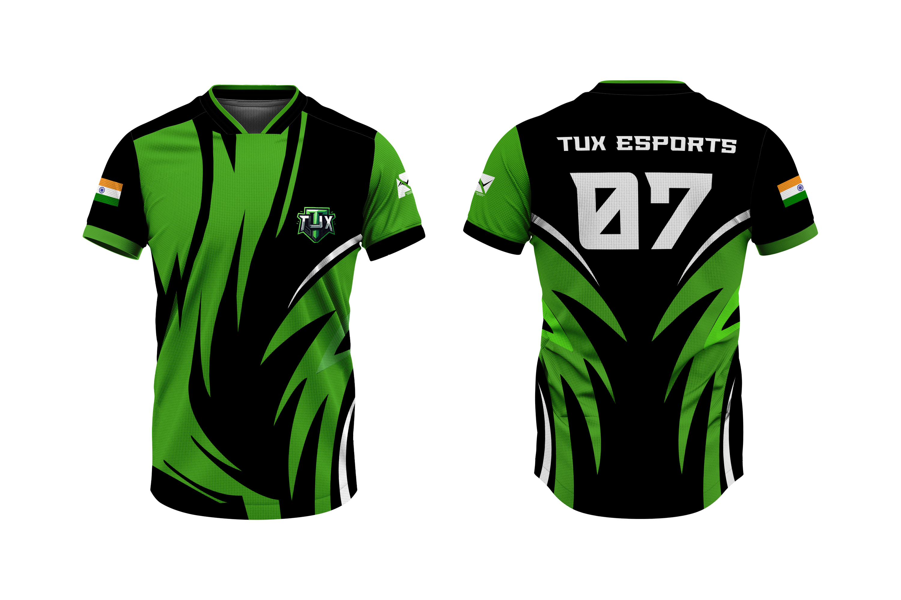 Tux Esports Jersey – Edit Colors, Fonts & Logos
