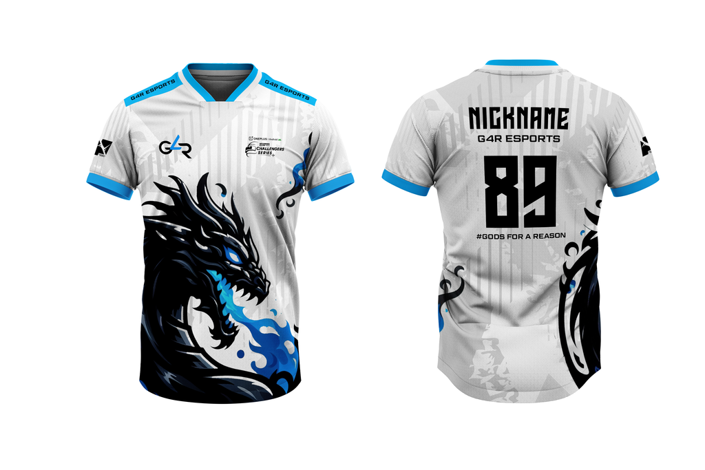 Official G4R Esports Jersey – BGCS & iQOO Event Edition 2025