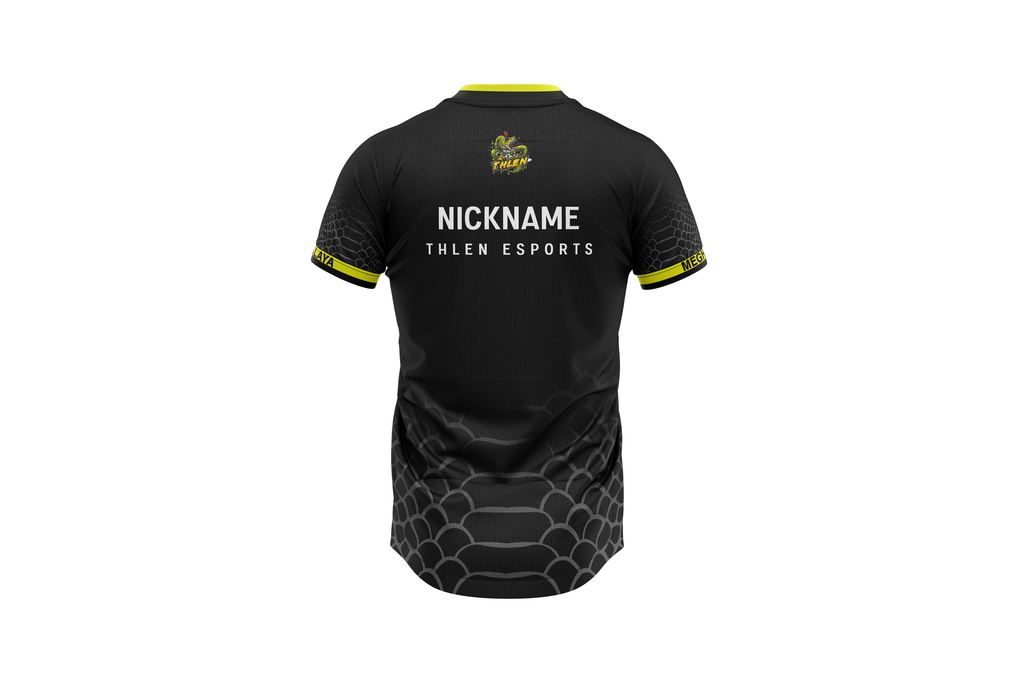 THLEN Esports Snake Edition Jersey – Black Yellow Custom Name