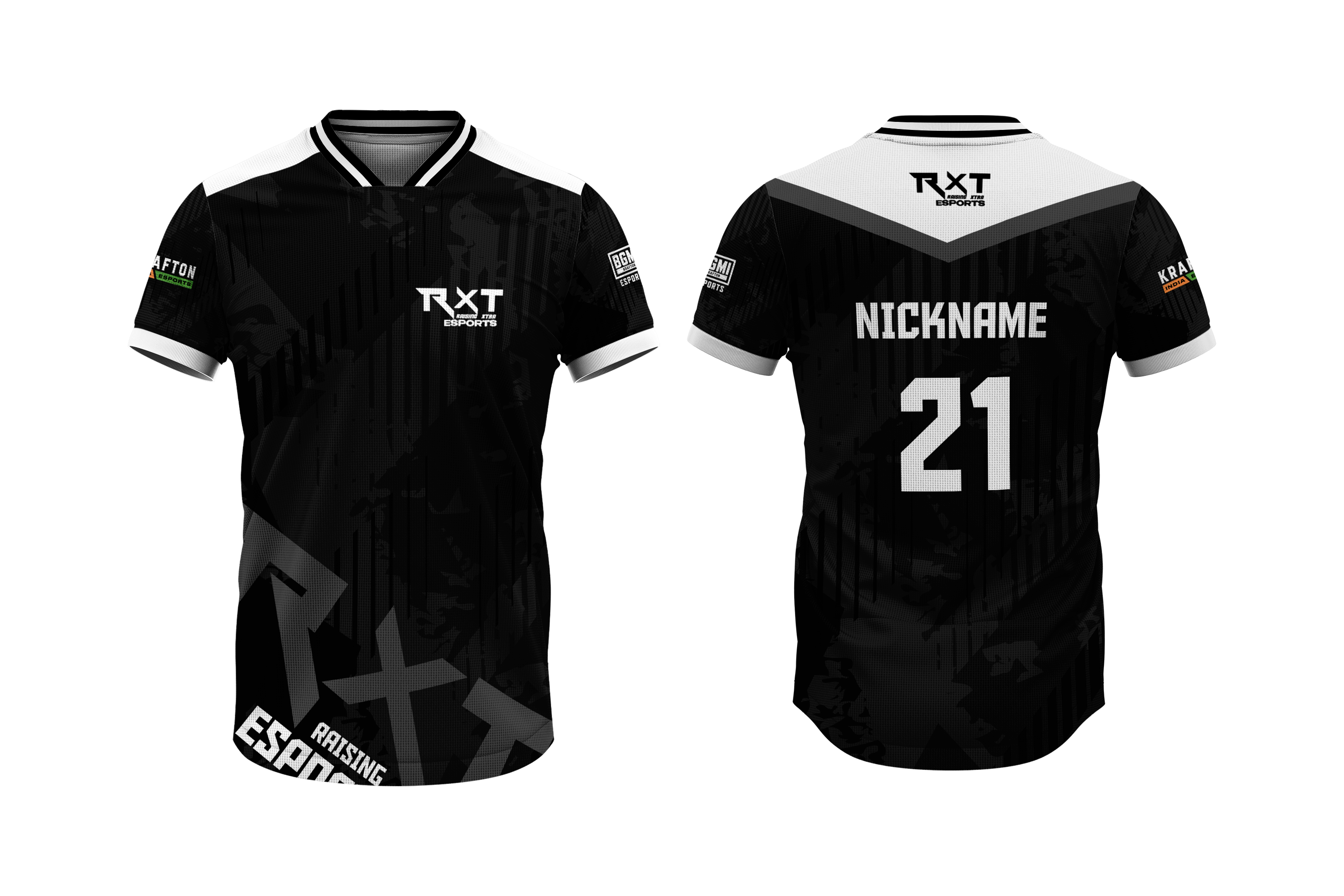 RXT Custom Esports Jersey - Custom Name, Number & Logo