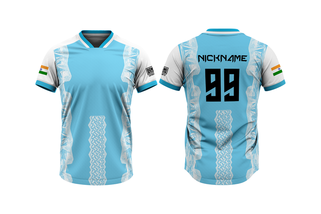Aqua Core Custom Esports Jersey – Personalized Name,Number,Logo & Flag