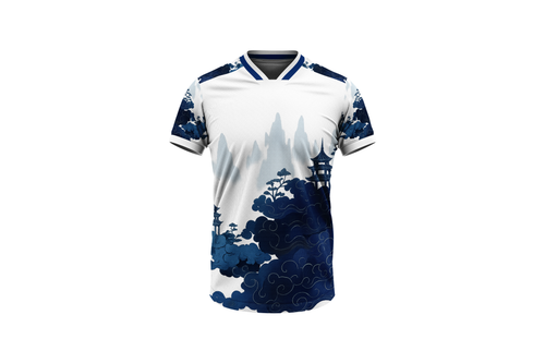 Azure Dynasty Custom Esports Jersey – Personalized Name & Number