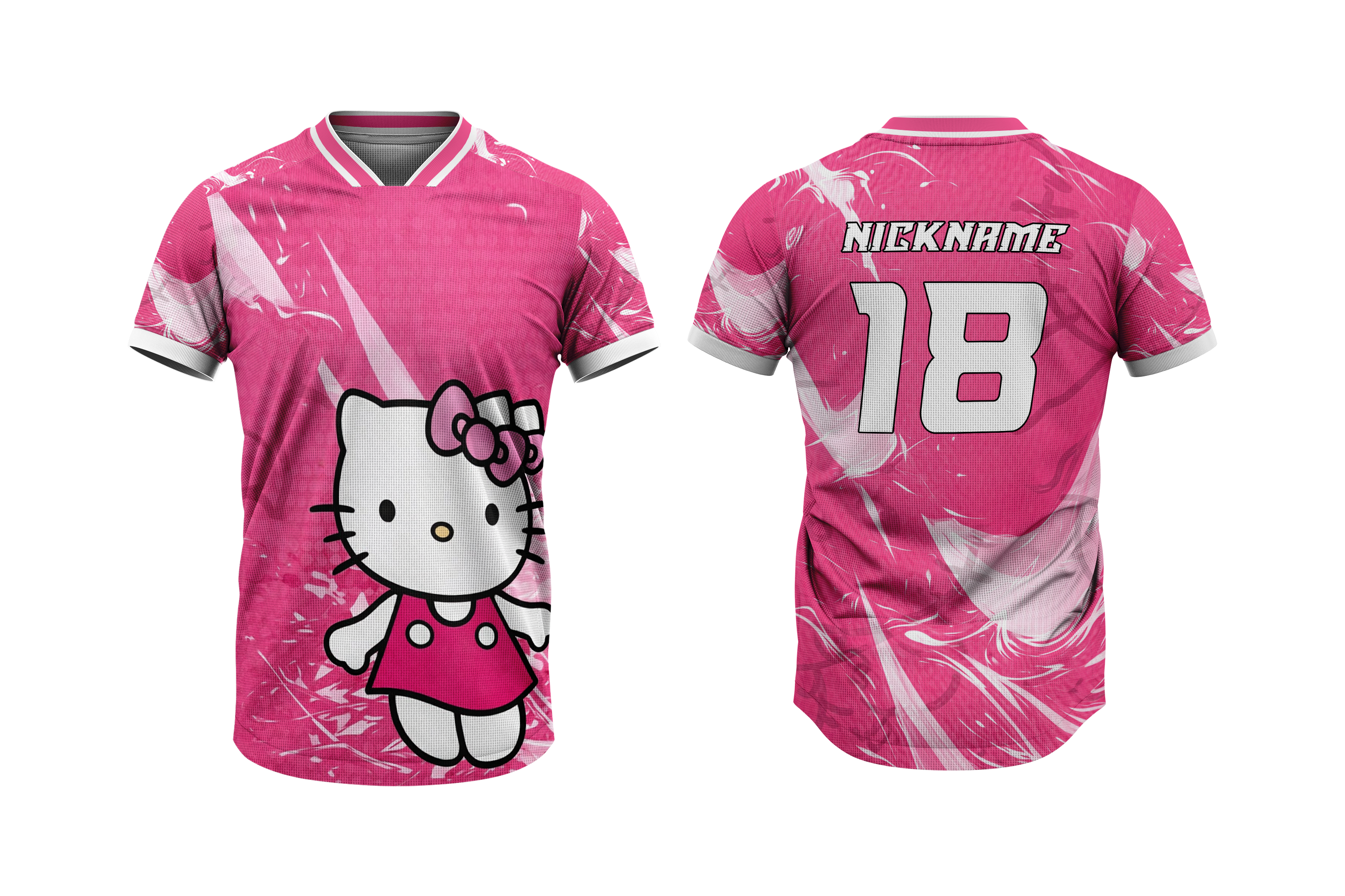 Hello Love Valentine Jersey – Custom Name, Number, Logo & Flag