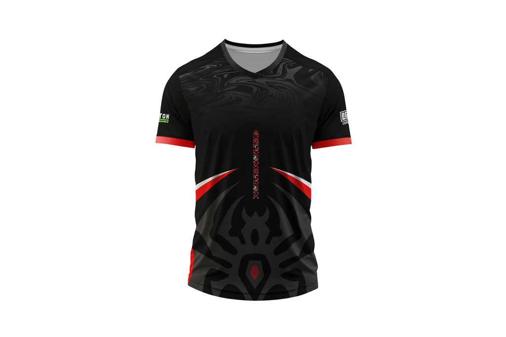 Obsidian Edge – Personalized Esports Jersey - Custom Name, Number & Logo