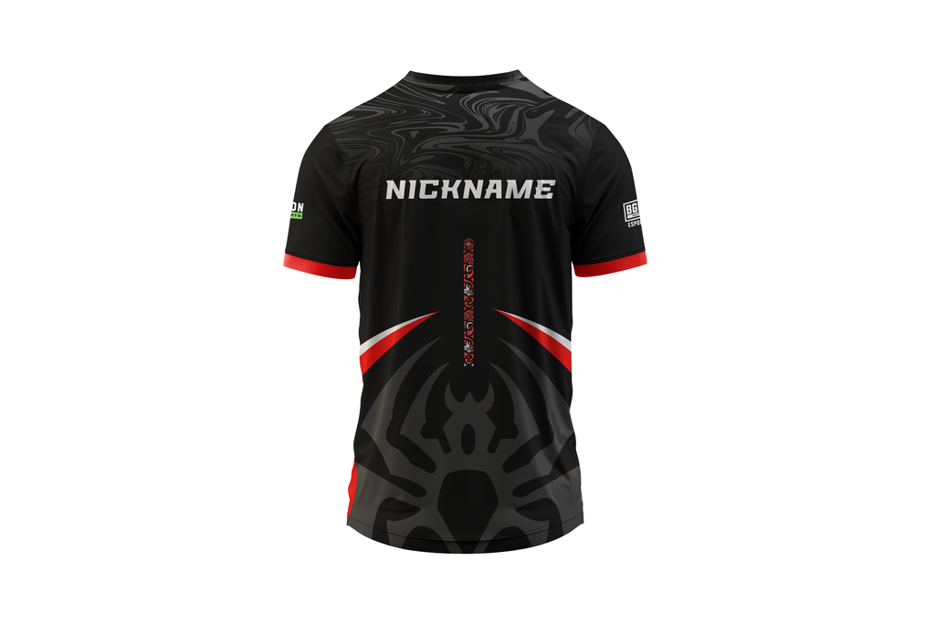 Obsidian Edge – Personalized Esports Jersey - Custom Name, Number & Logo