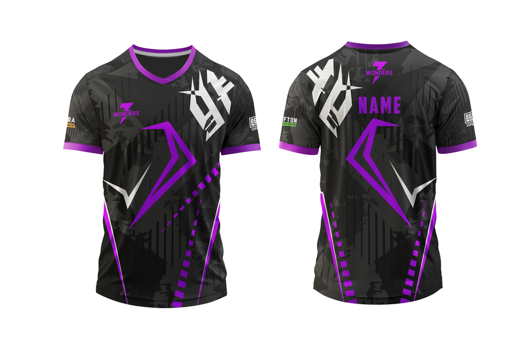 Vortex Purple – Elite Esports Jersey, Custom Name, Number & Logo