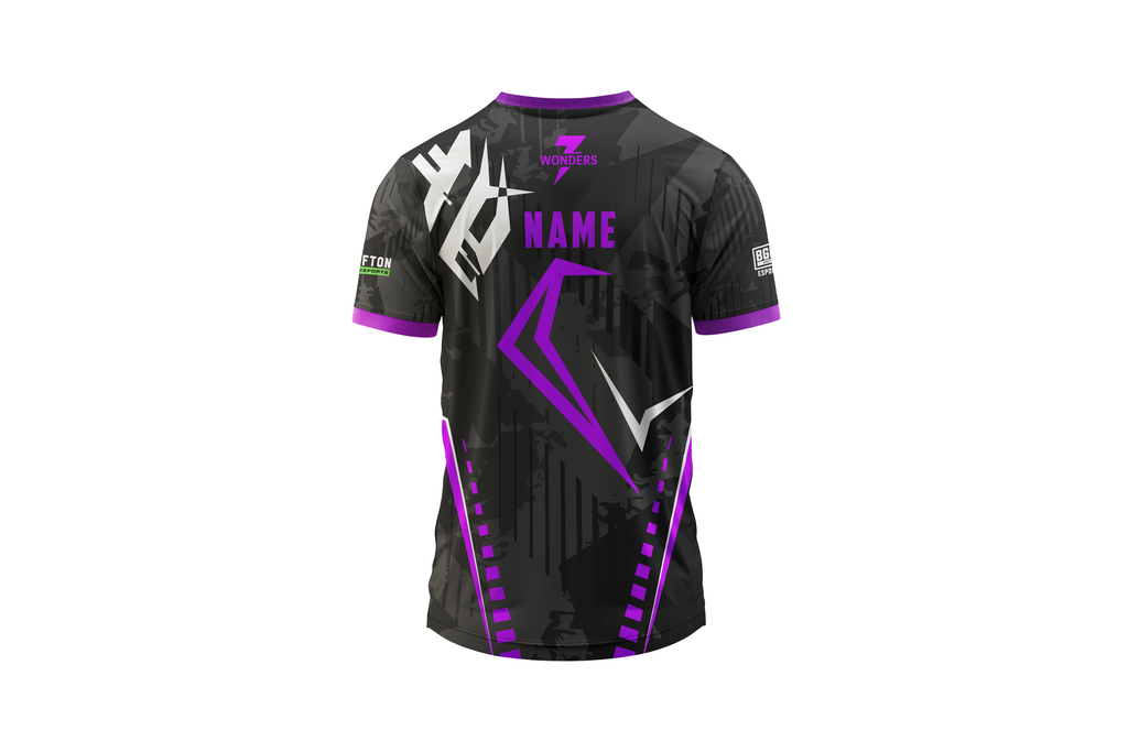 Vortex Purple – Elite Esports Jersey, Custom Name, Number & Logo
