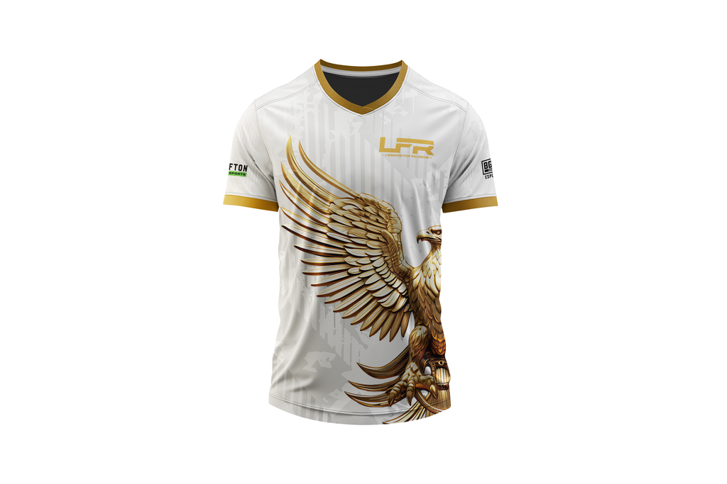Golden Ascend – Pro Esports Jersey, Custom Name, Number & Logo