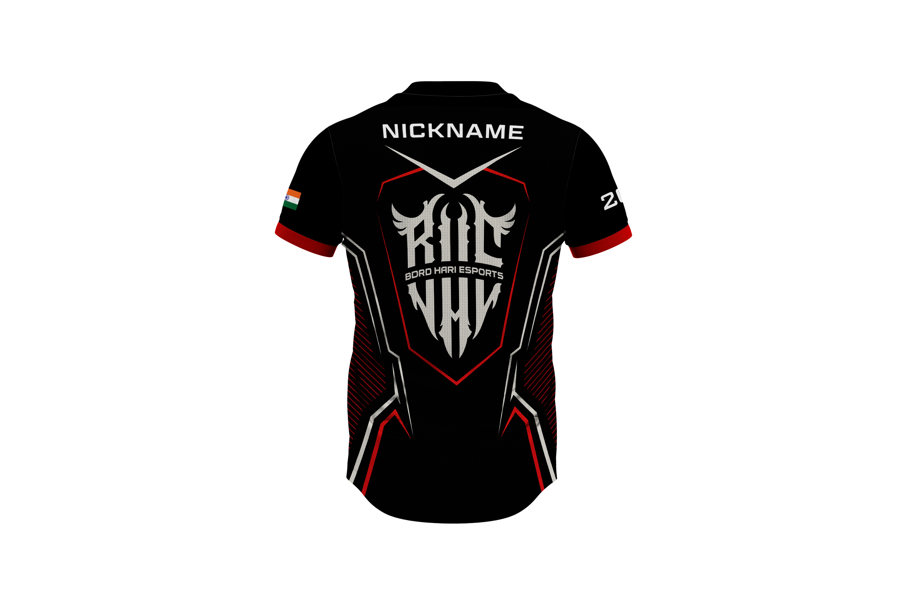 Custom Esports Teamwear – Name, Number, Logo & Flag