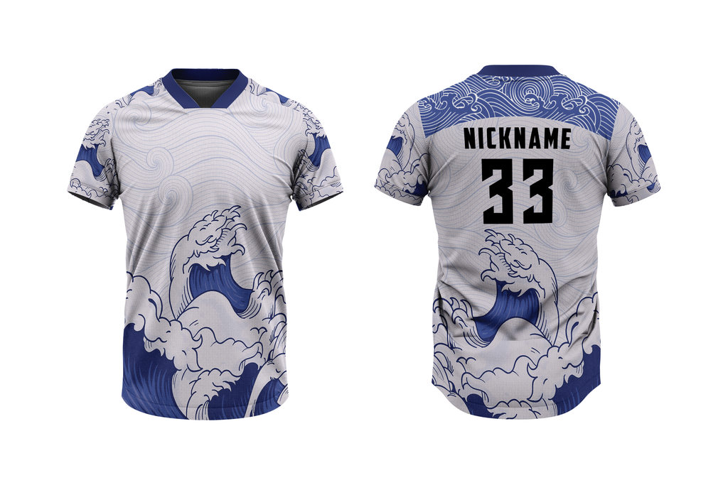 Custom Gaming Sportswear – Name, Logo, Flag & Number