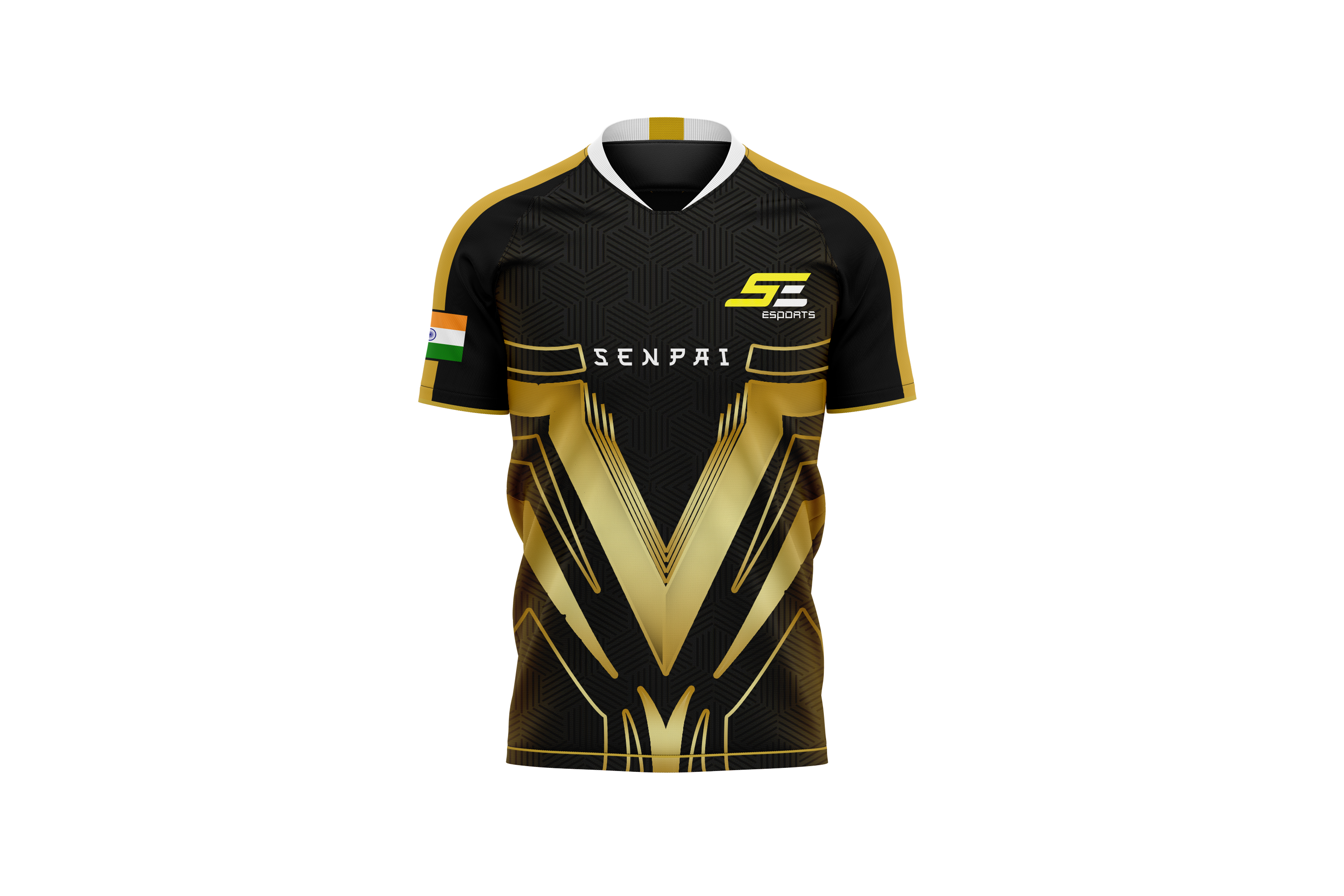 SE Esports Senpai Elite Performance Jersey – Black Gold Edition