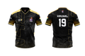 N4E Esports Black Gold Pro Jersey – Custom Name & Number