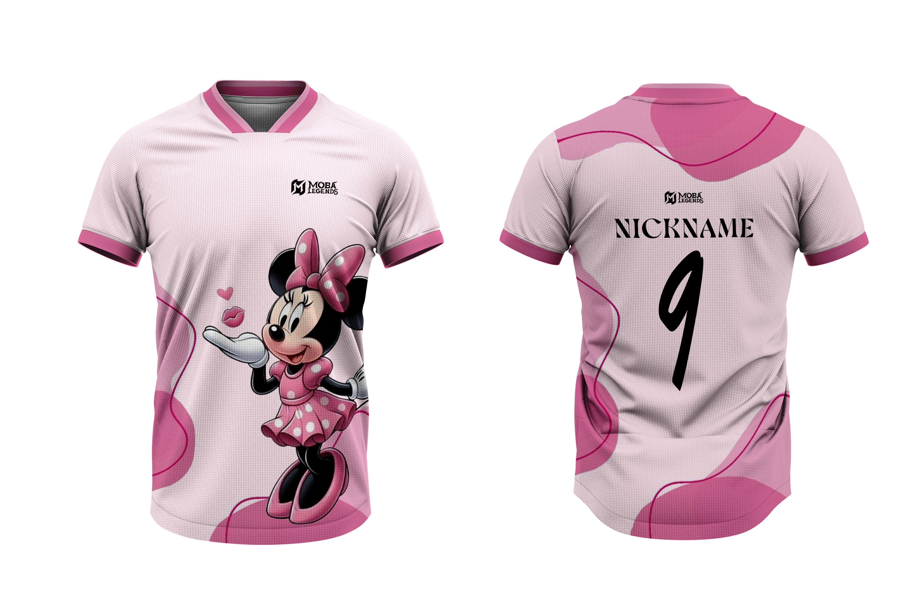 Mickey Mouse - MOBA Legends Custom Jersey – Editable Logo, Name, Number & Size