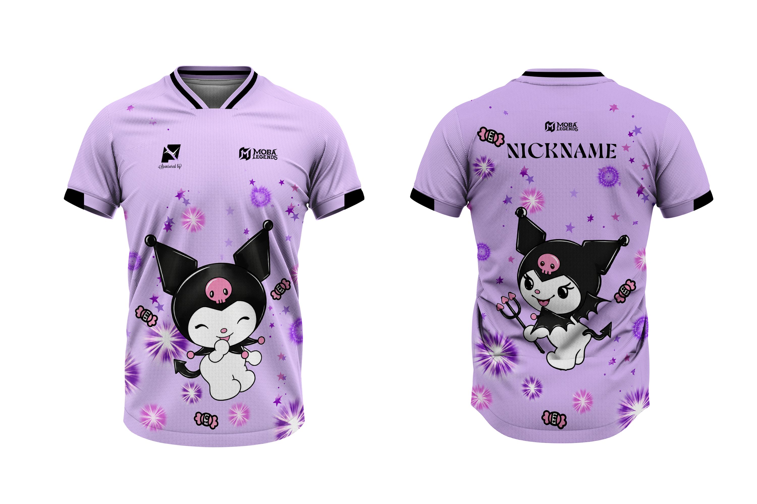 Devil Kitty MOBA Legends Custom Jersey – Editable Logo, Name, Number & Size