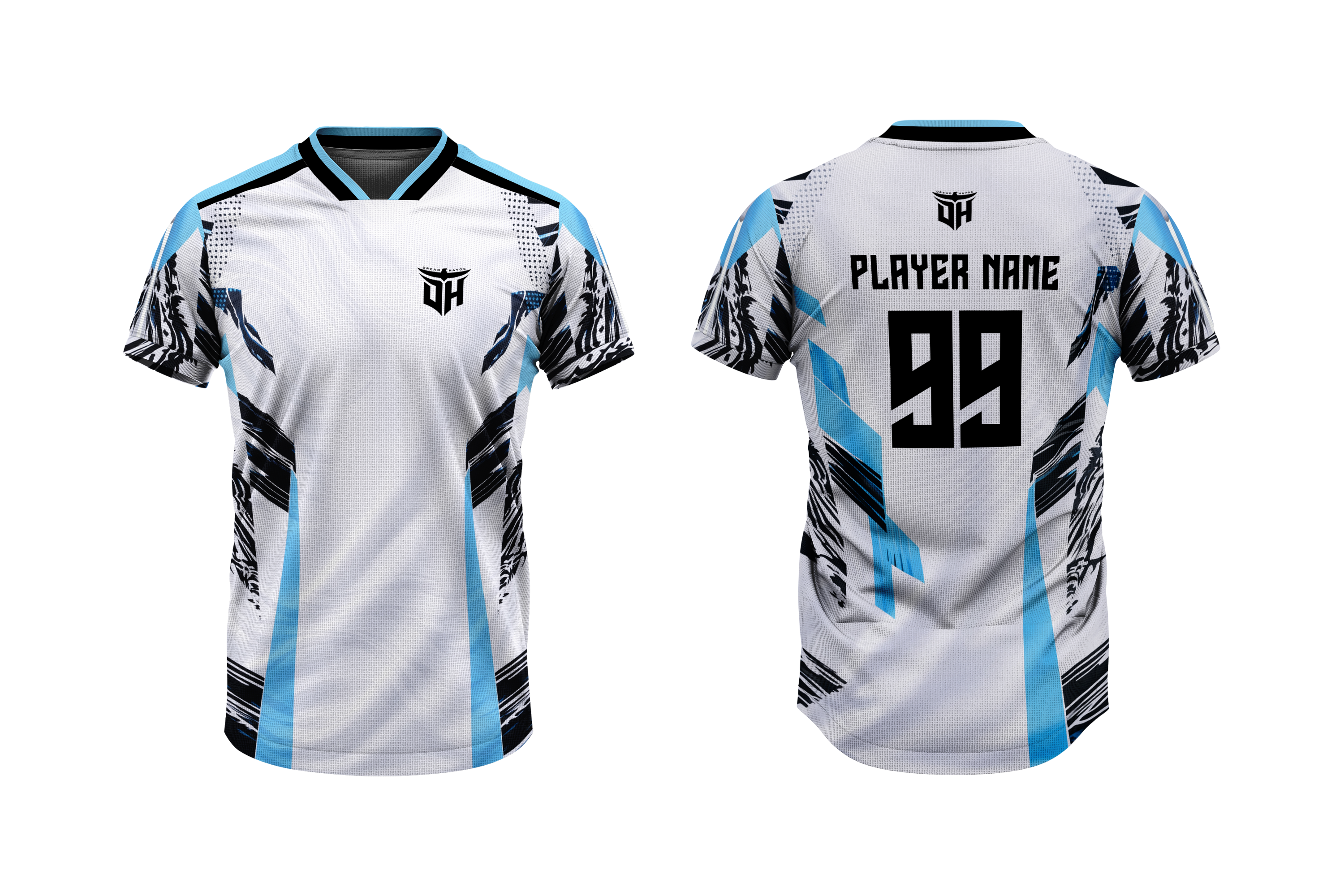 Custom Gaming Jersey – Add Your Name, Number & Team Logo