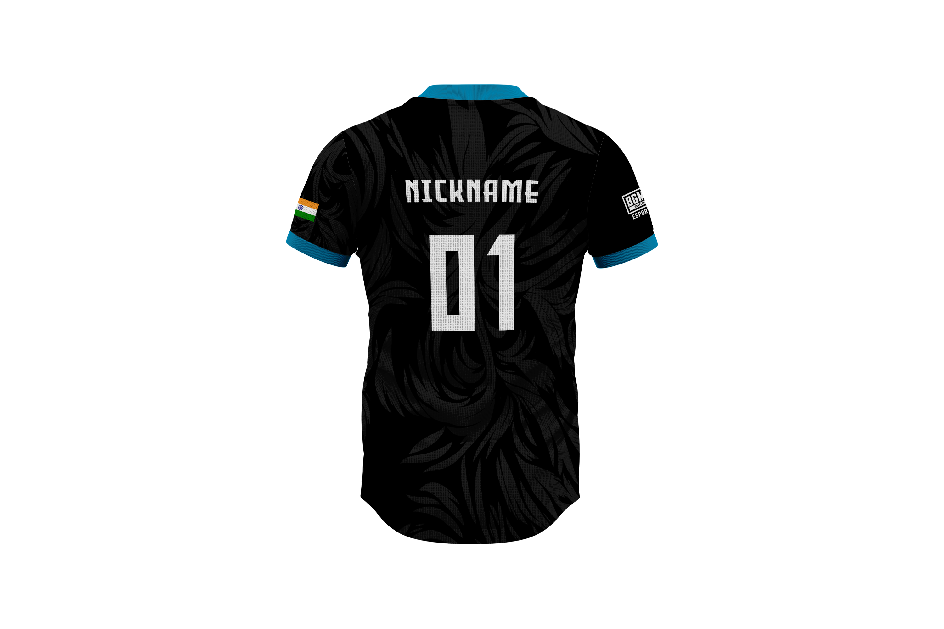 Unisex Gaming Sportswear Jersey | Personalized Name, Logo, Flag & Number