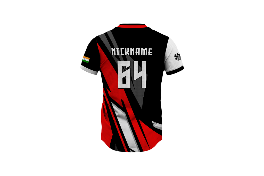 Elite Custom Esports Jersey – Name, Number, Logo & Flag