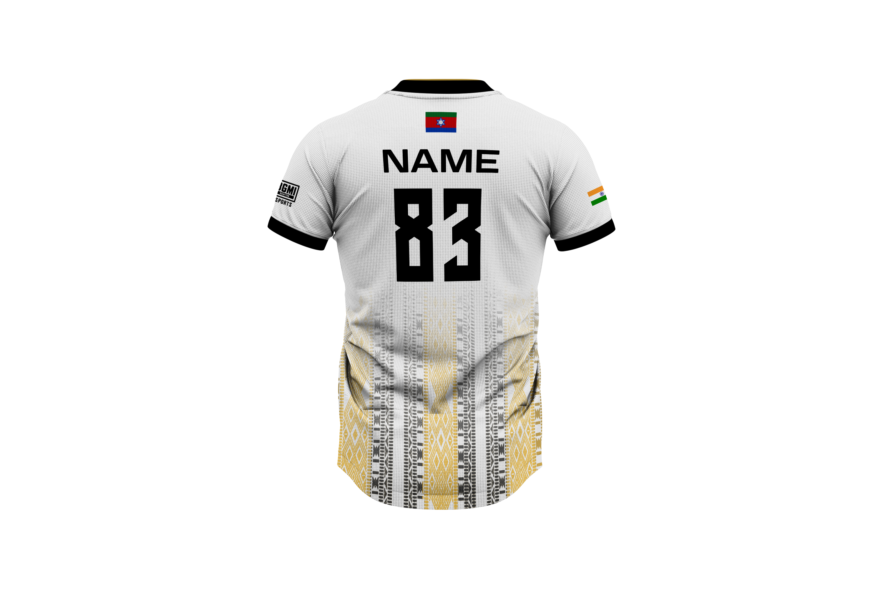 RKG Gold Edition Esports Jersey – Name, Logo, Flag & Number
