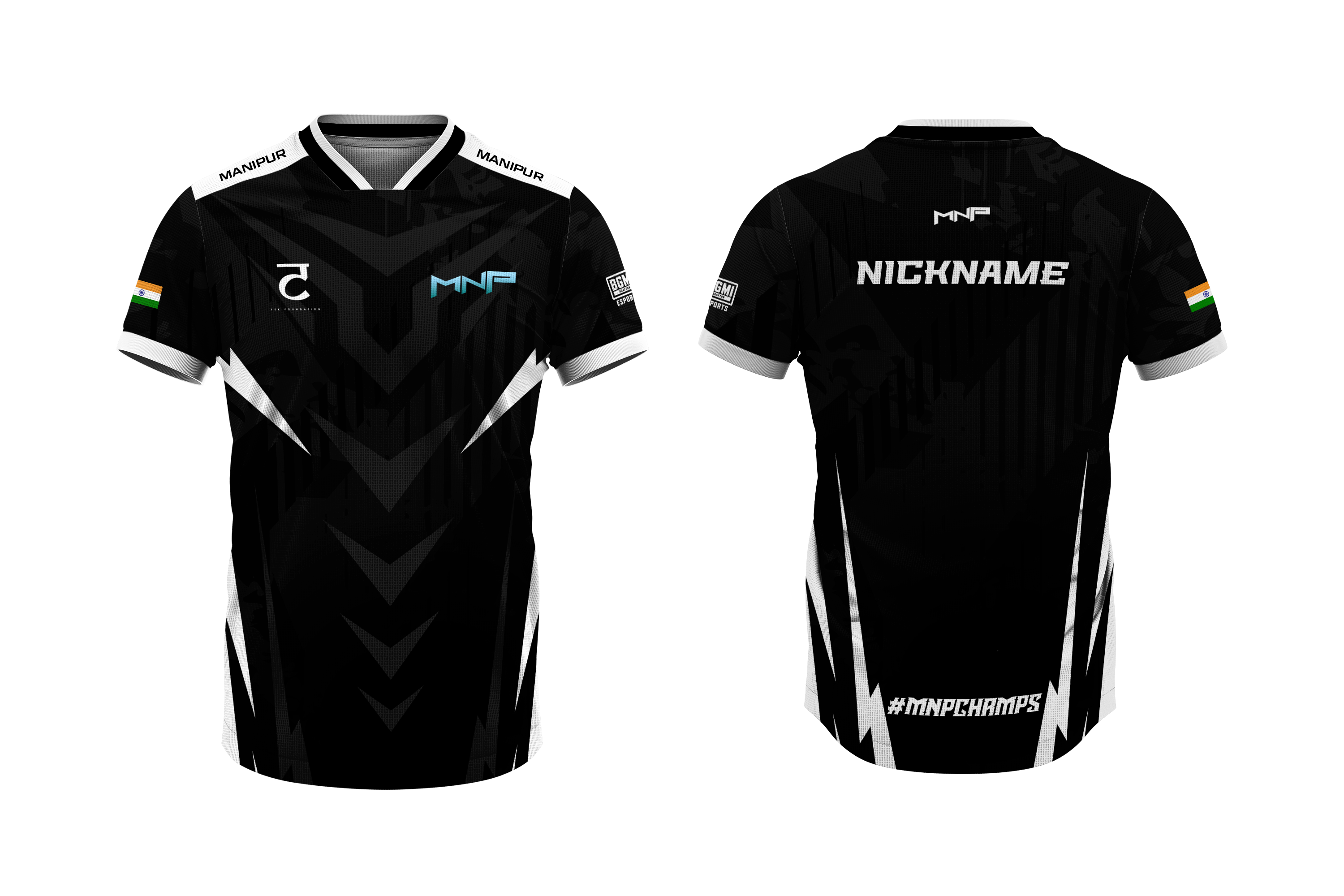 MNP Black & White Esports Jersey – 2026 Special Edition