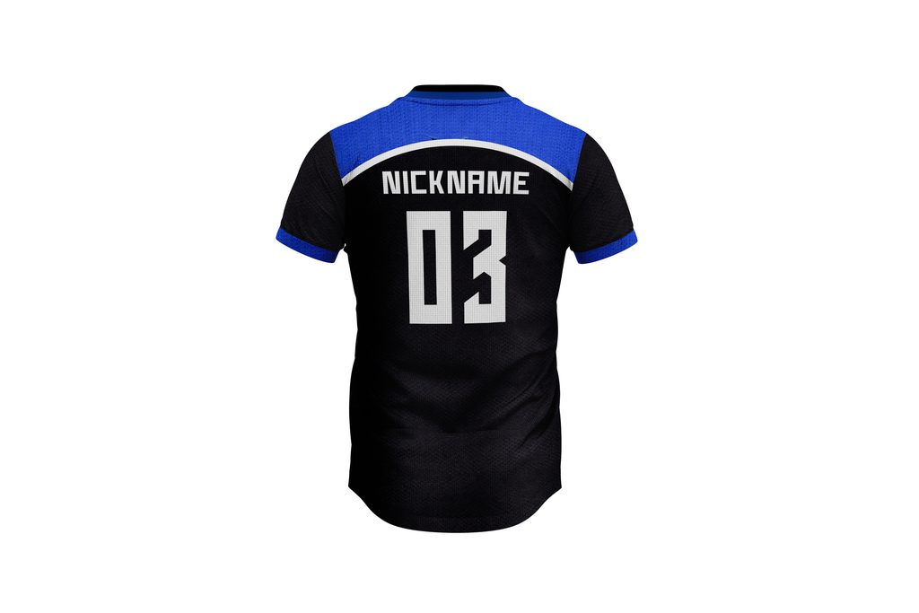 Royal Blue Black Cricket Jersey – 2026 Special Edition Custom Kit