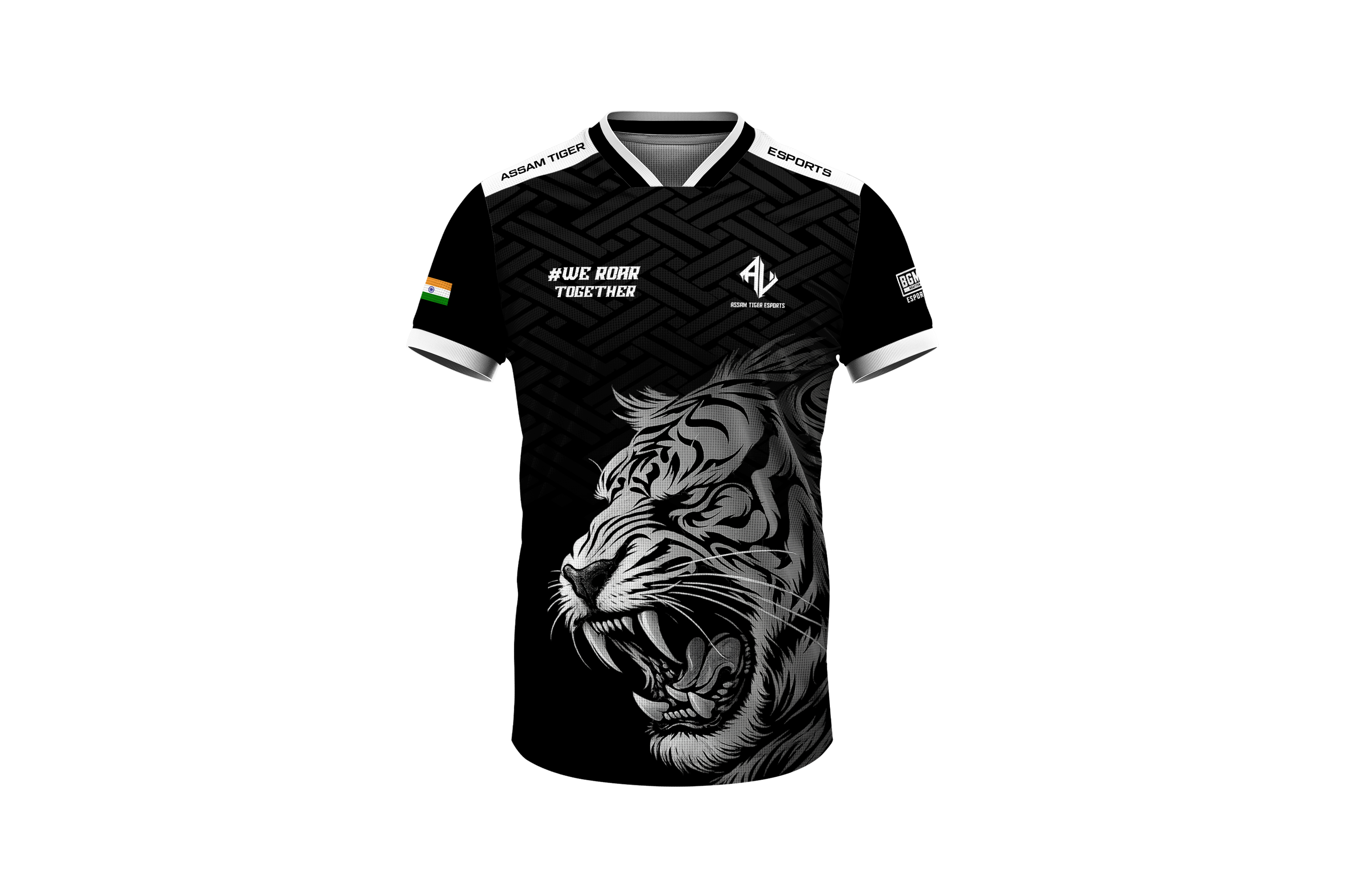 Assam Tiger Black White Esports Jersey – 2026 Special Edition