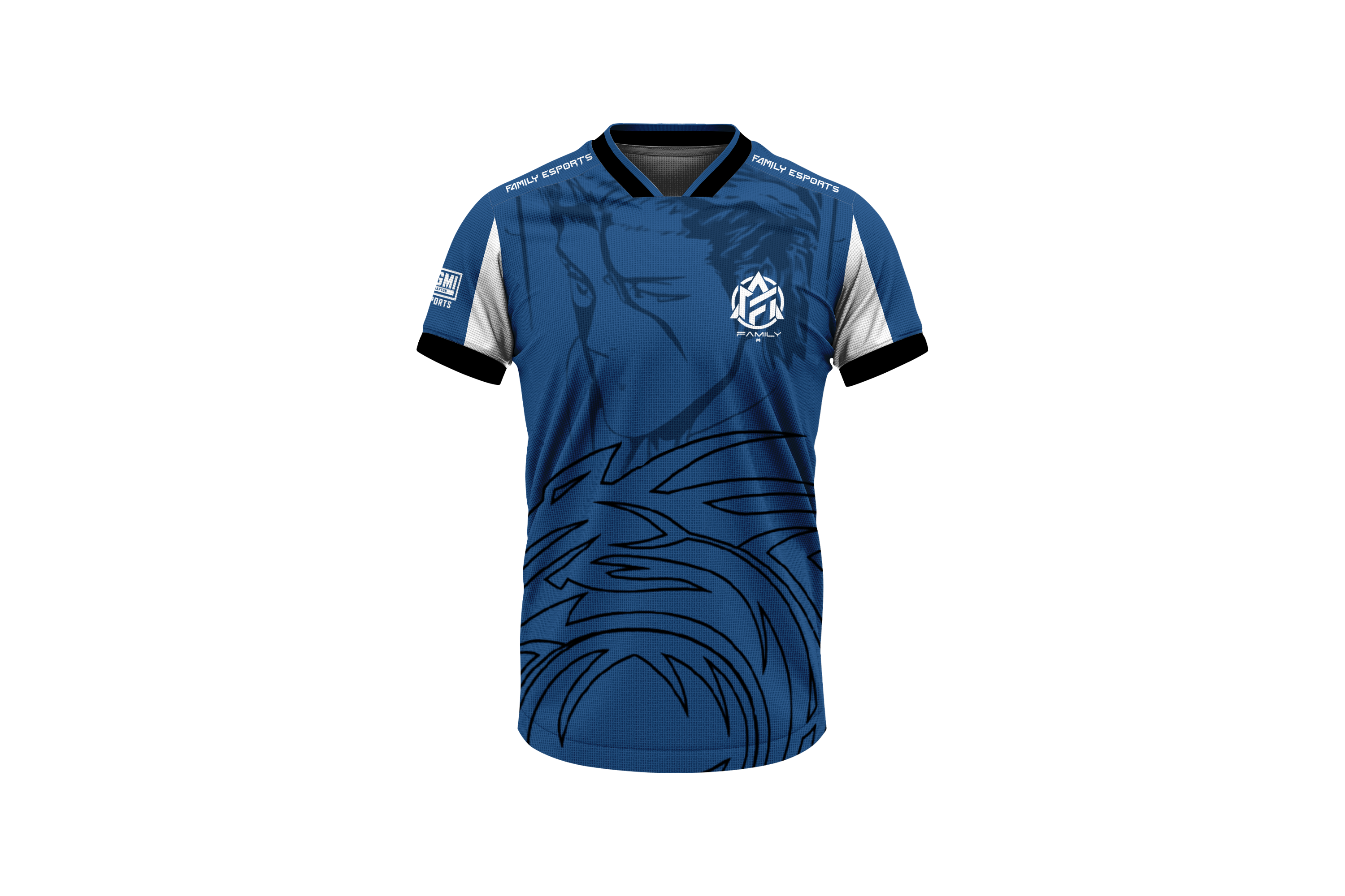 Family Esports Jersey – Custom Name, Number, Logo & Flag