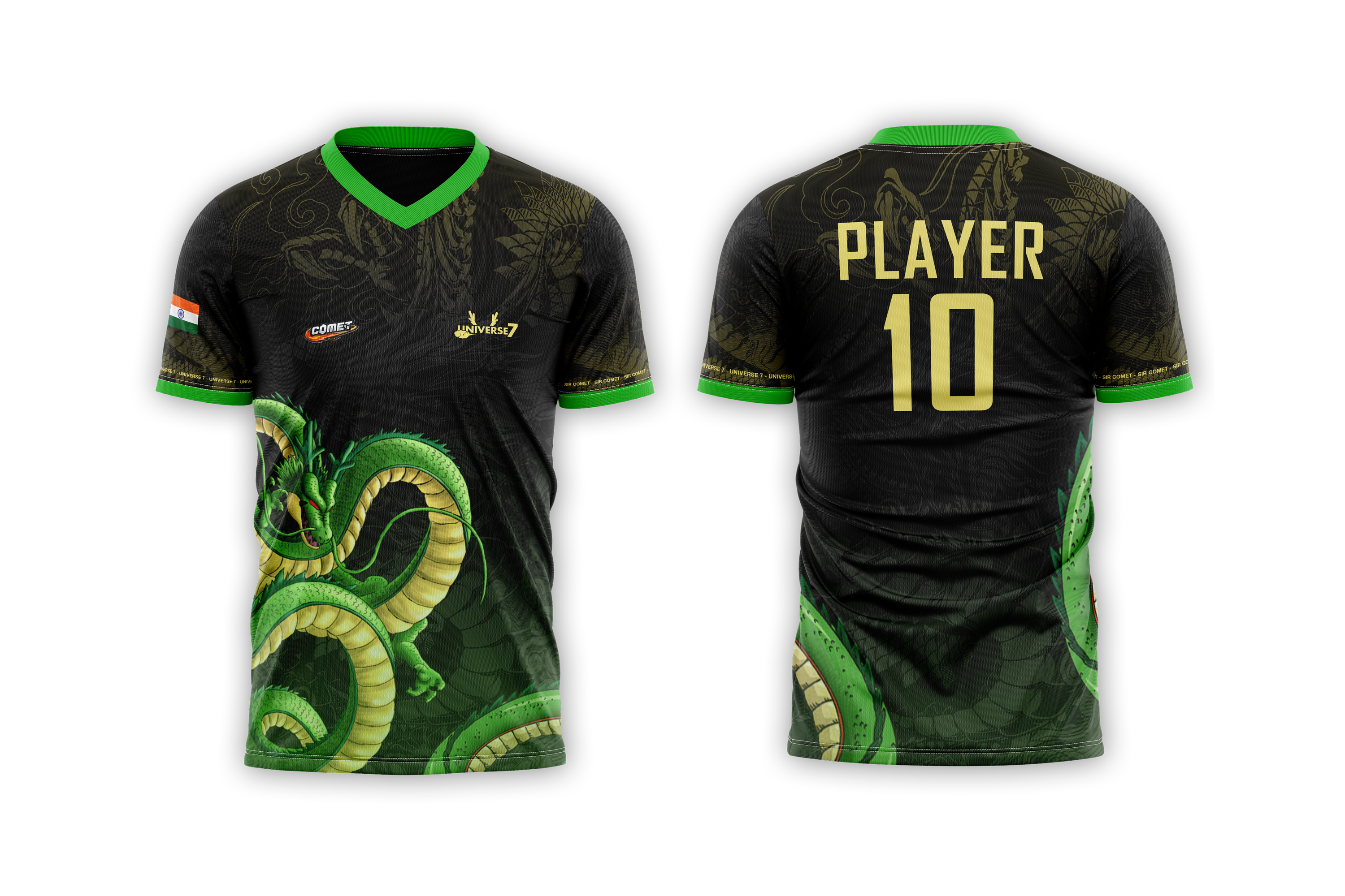 Uni Pro Esports Jersey – Custom Name, Logo, Flag & Number