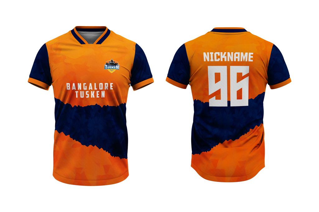 Bangalore Tusken Premium Cricket Jersey – Custom Name, Number & Logo