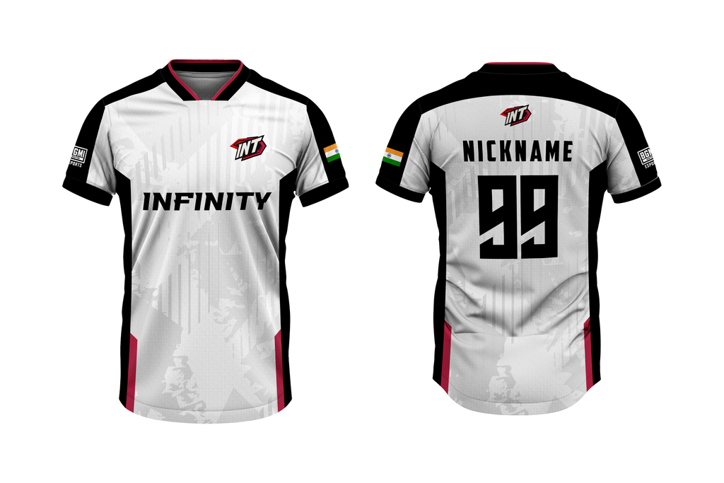 Infinity Esports Jersey – Custom Name, Number, Logo & Flag