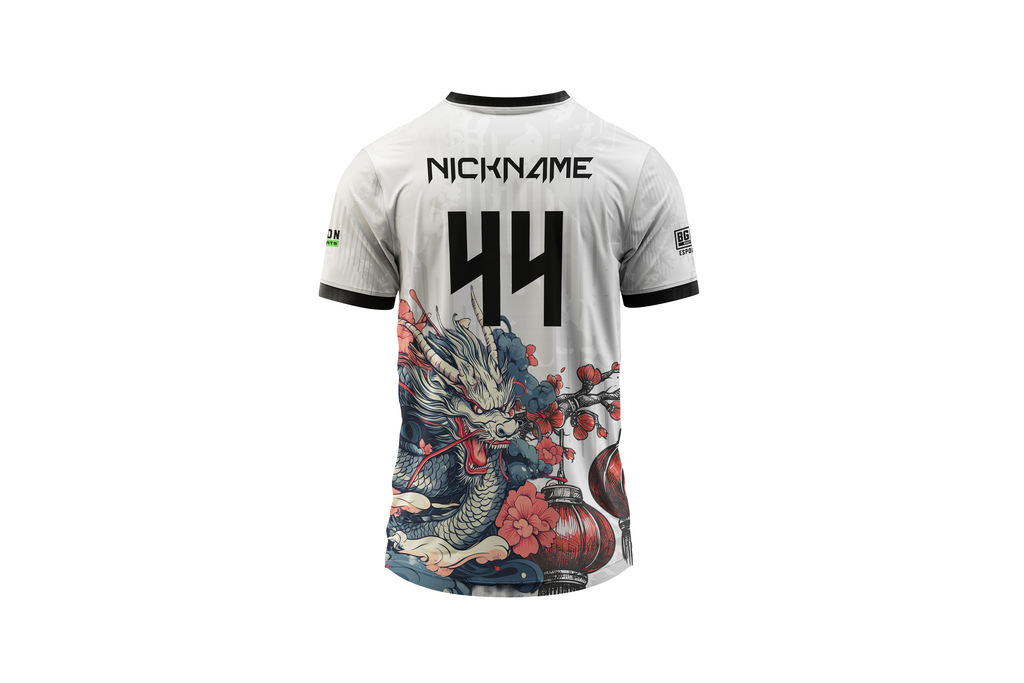 Personalized Esports Jersey – Name, Logo, Flag & Number