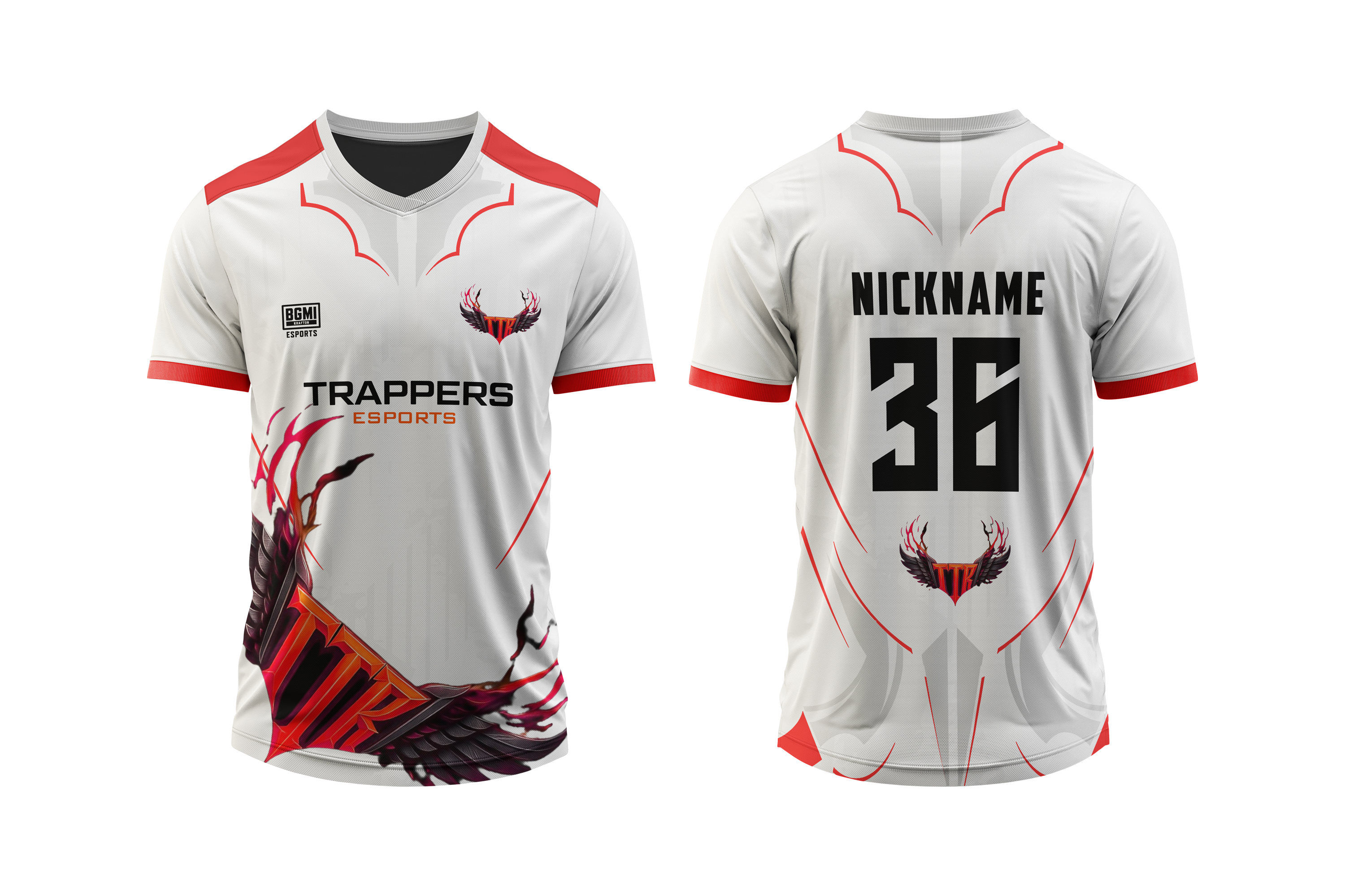 Custom Team Esports Jersey – Name, Number, Logo & Flag
