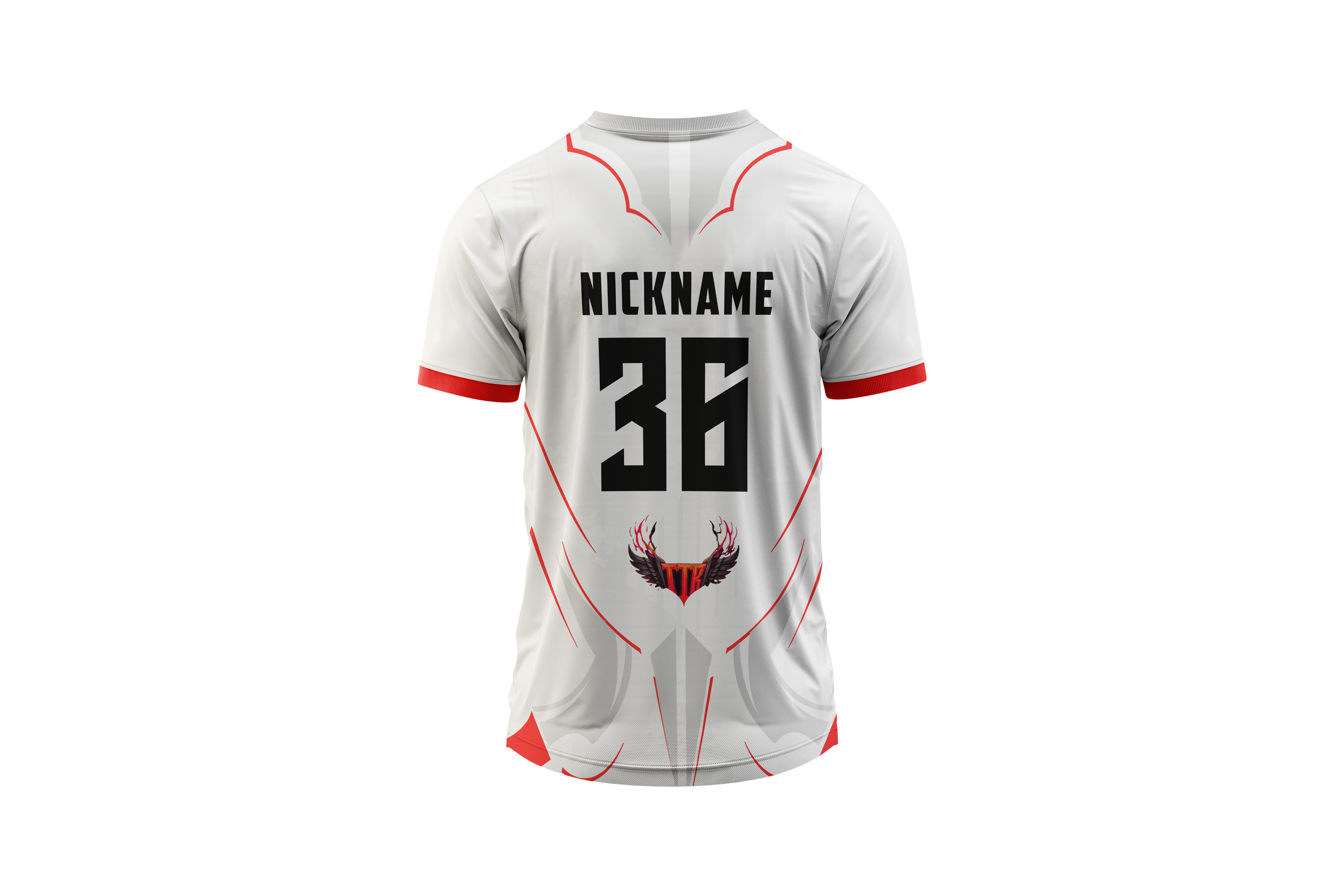 Custom Team Esports Jersey – Name, Number, Logo & Flag