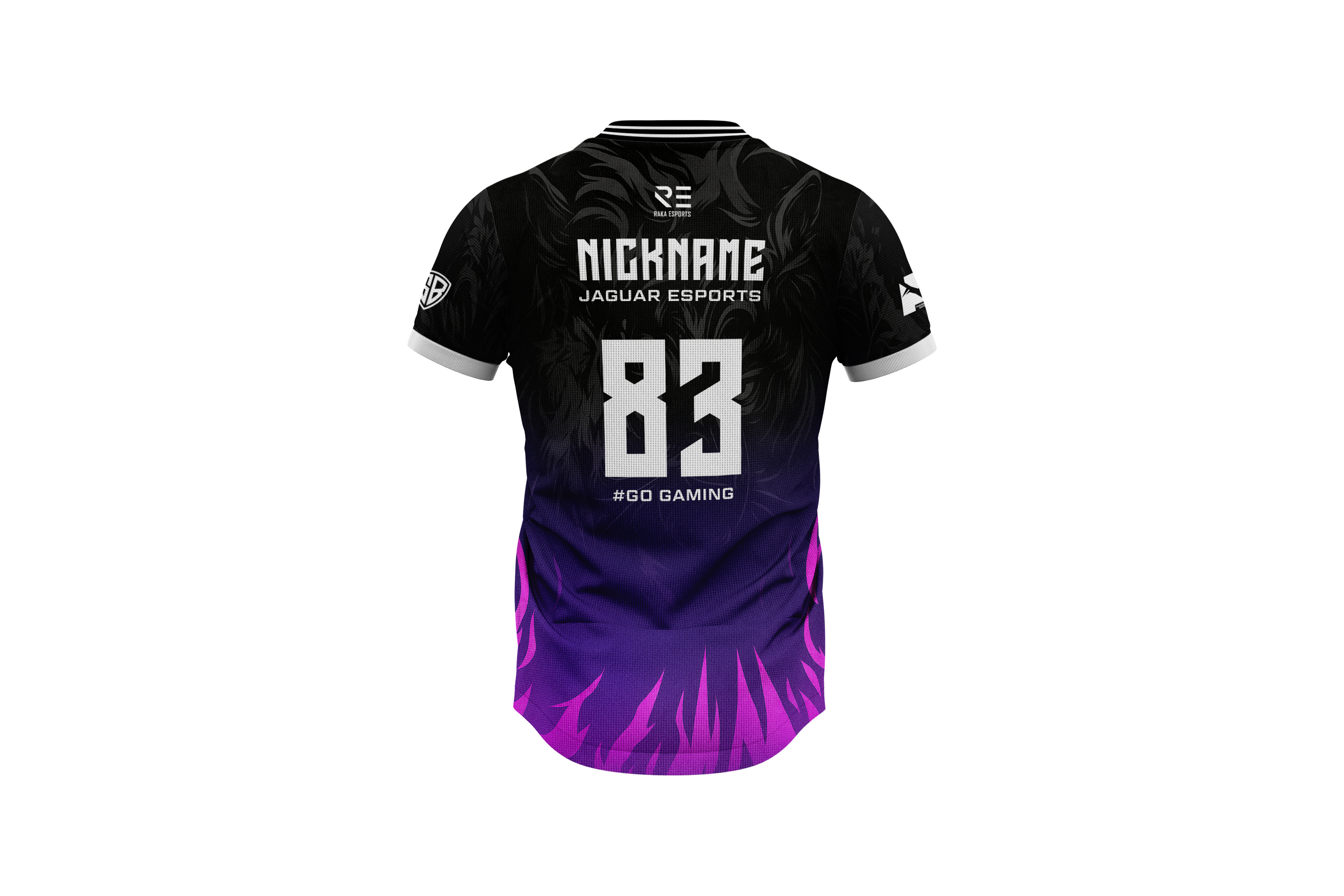 Master Series 2025 Jaguar Official Esports Jersey with Custom Name, Logo & Flag