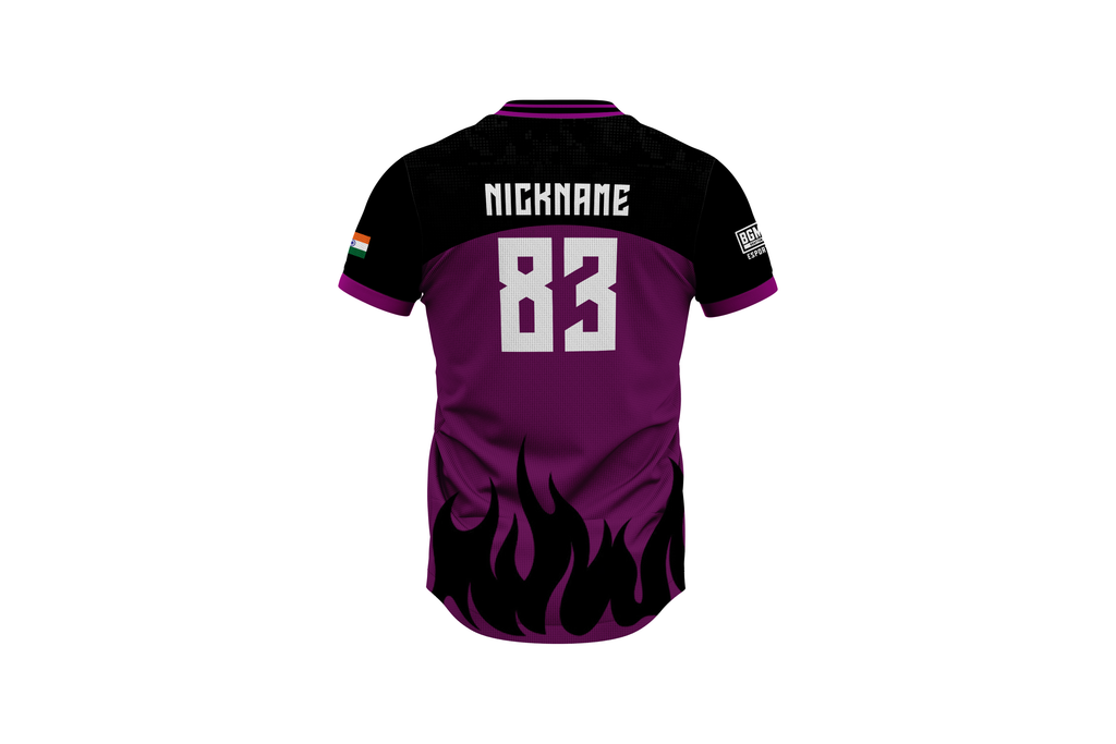 Custom Match Esports Jersey – Name, Logo, Flag & Number