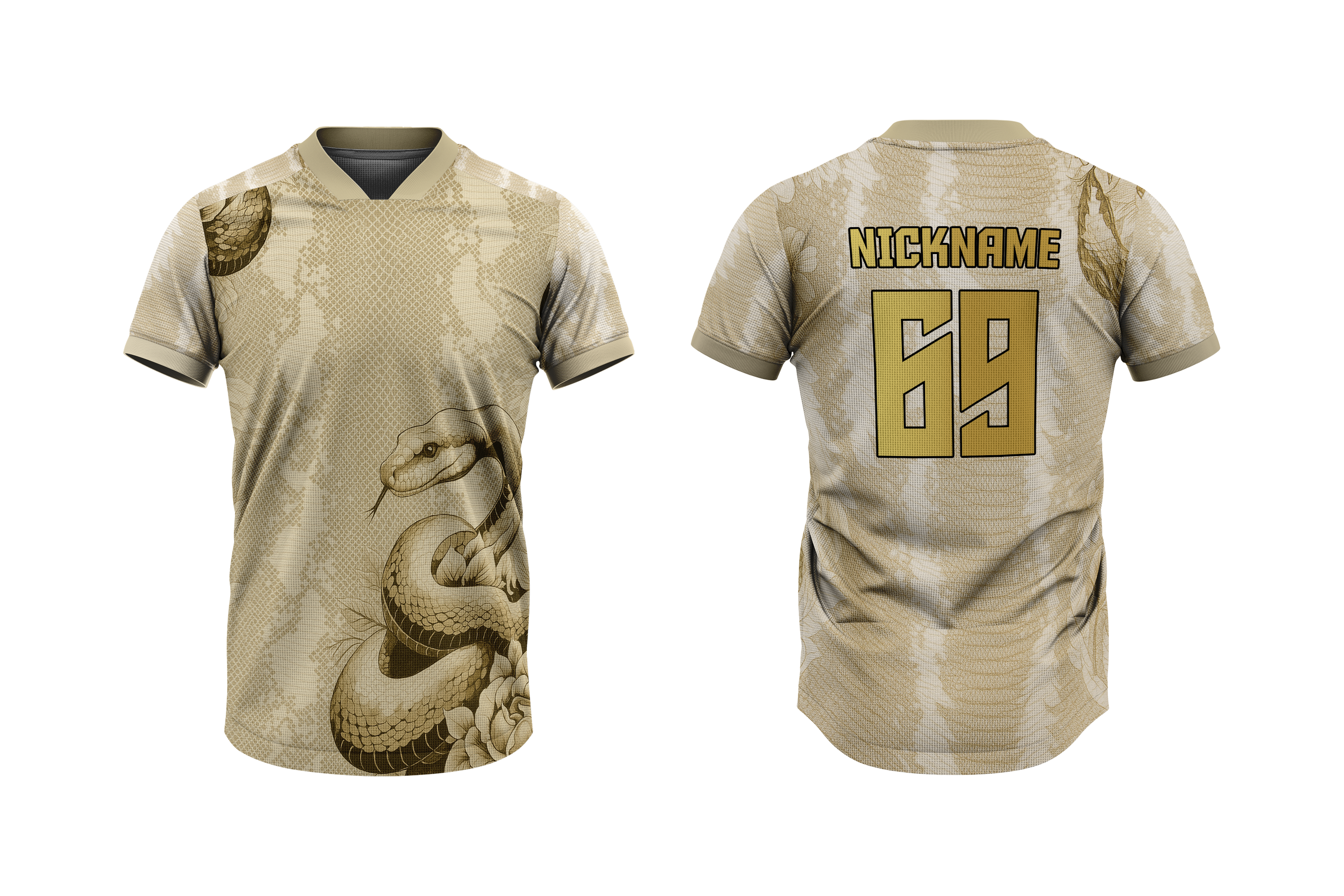 Premium Jersey – Custom Name, Logo & Flag