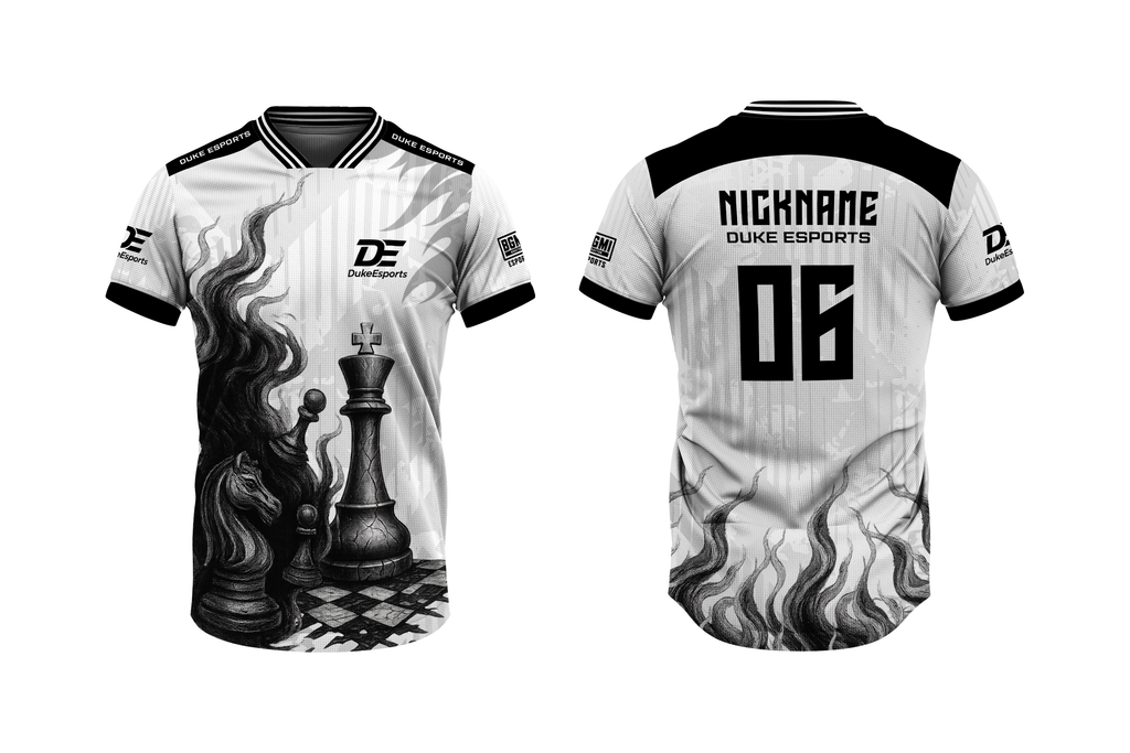 Duke Esports Jersey with Custom Name, Logo & Flag