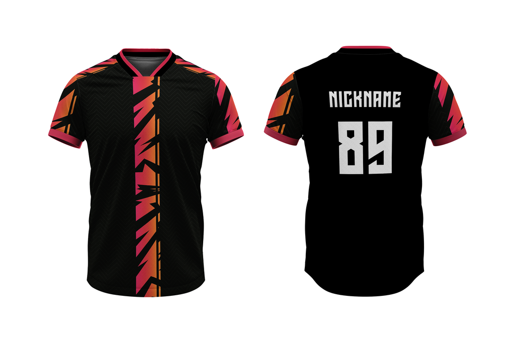 Design Your Own Cricket Jersey – Any Neck, Name, Number & Logo