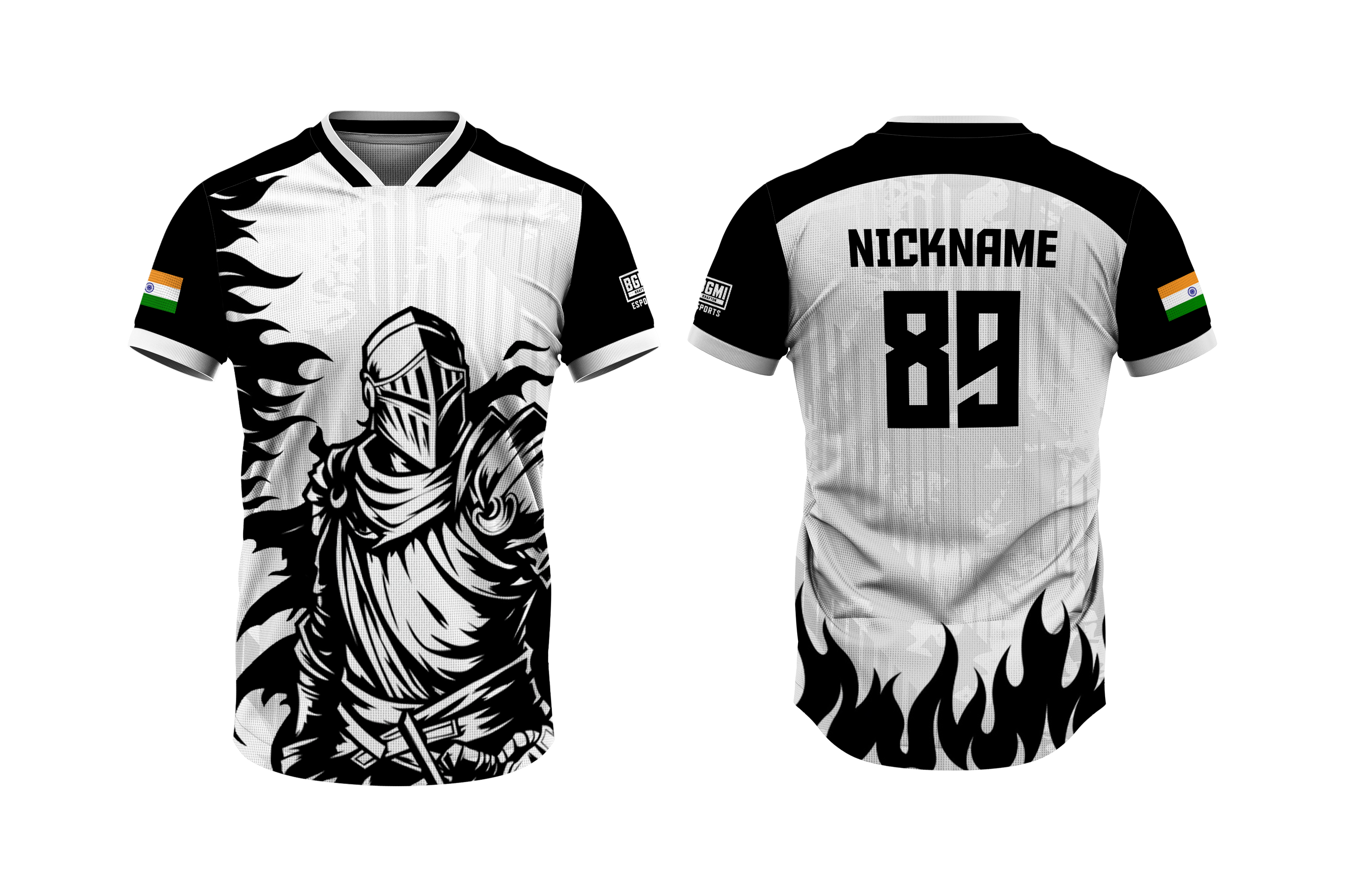 Ultimate Custom Esports Jersey – Name, Number, Logo & Flag