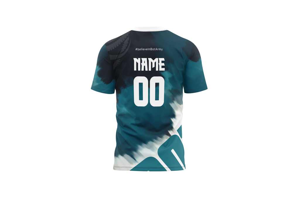 Master Series 2025 Official Bot Army Esports Jersey – Name, Number & Logo