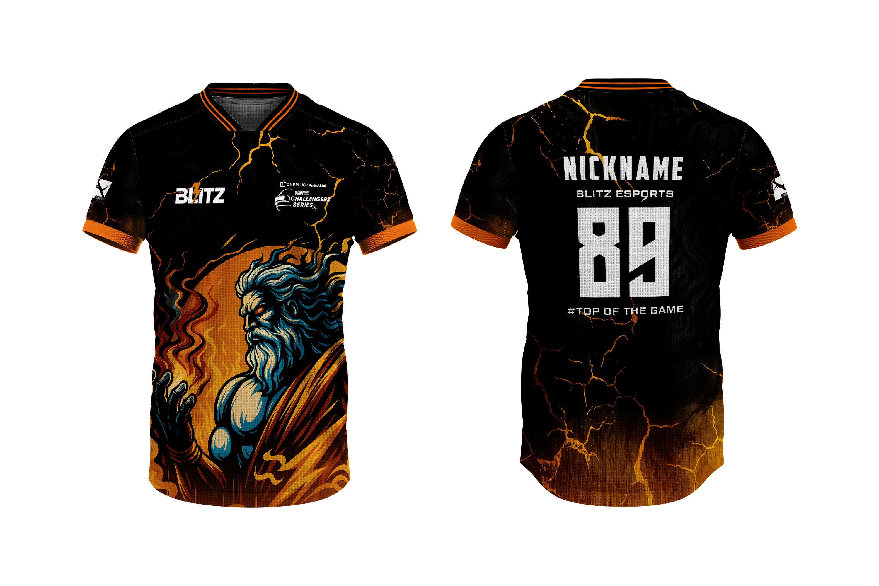 Challenger Series 2025, Official Blitz Esports Jersey