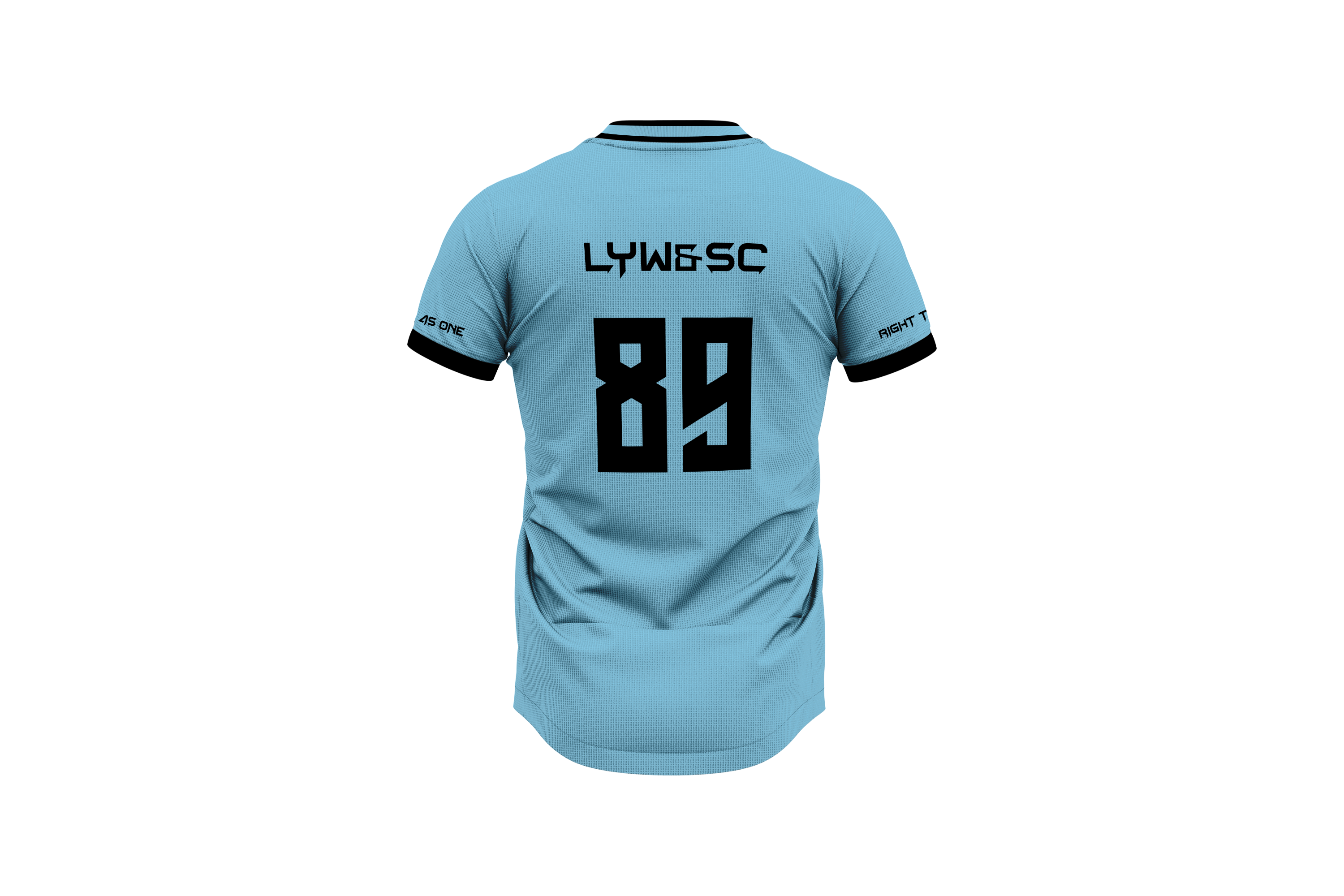 Custom Football Sportswear – Club Logo, Name, Number & Flag