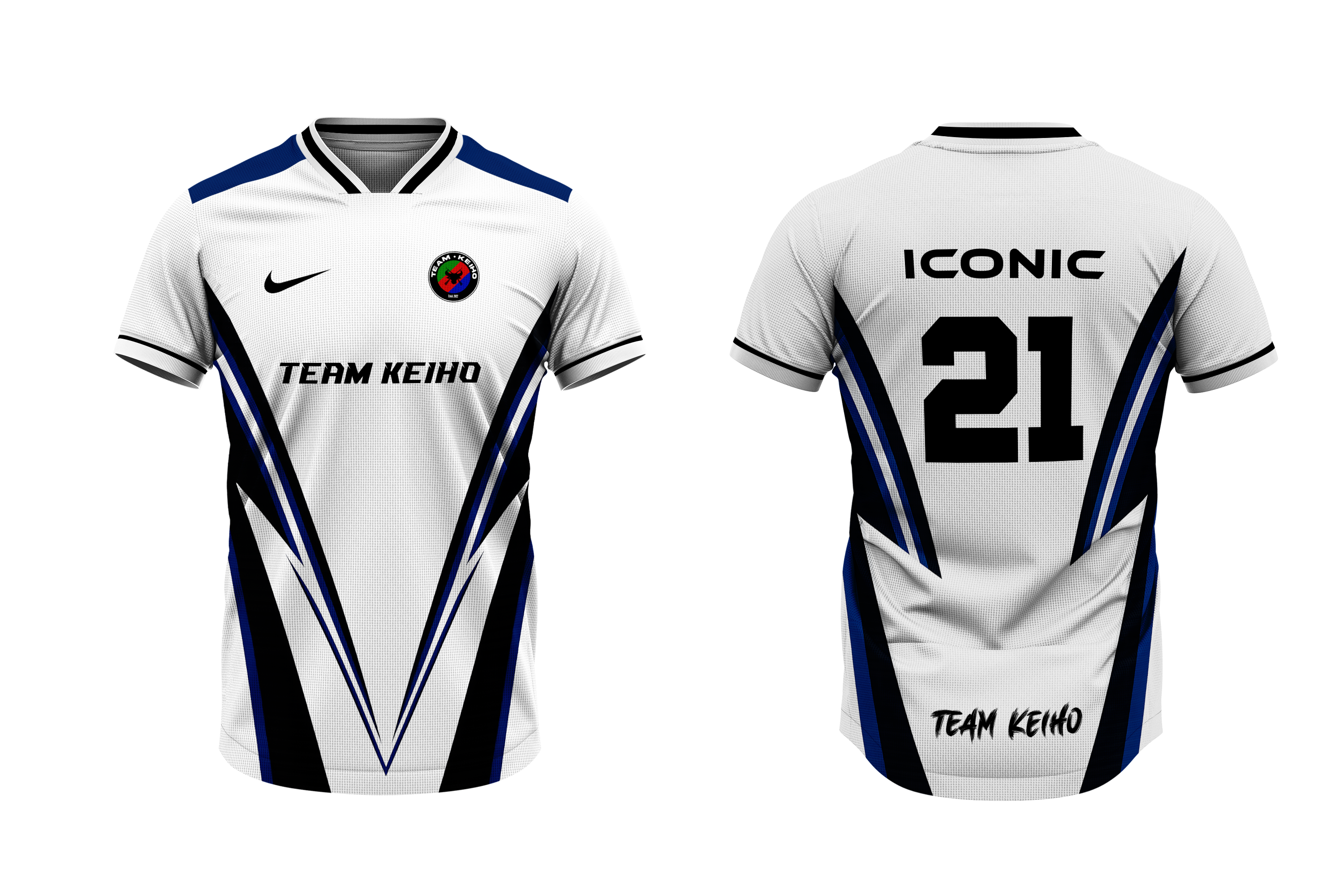 Team Keiho - Football Custom Jersey – Embroidery Logo, Name, Number & Size