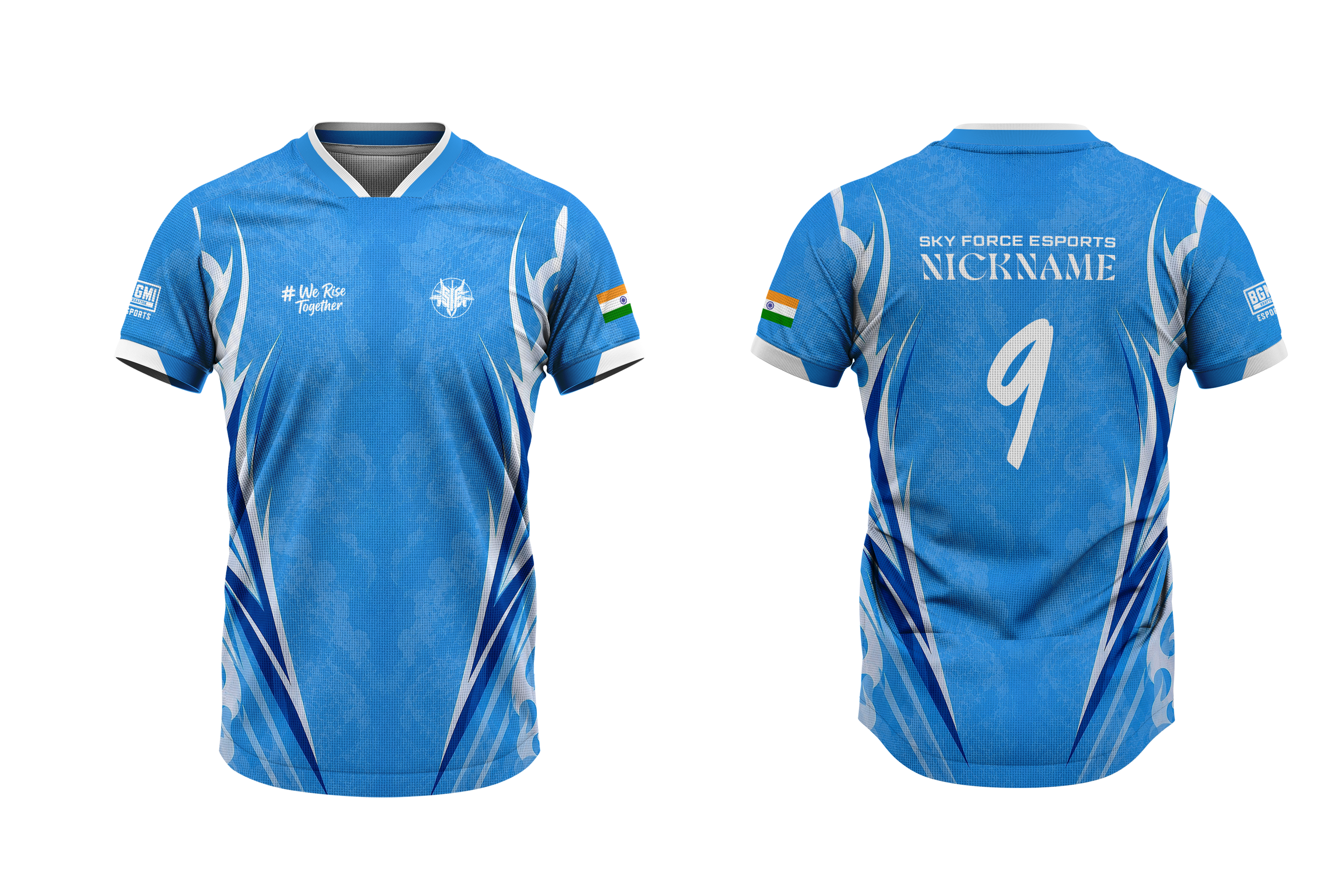 Sky Force Esports BGMI Jersey Customized 2026 Edition