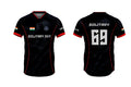 Solitart Svx Free Fire Esports Jersey - Red Edition, Customize Name, Number & Logo