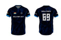 Solitart Svx Free Fire Esports Jersey - Blue Edition, Customize Name, Number & Logo